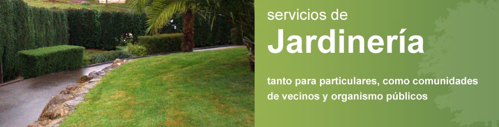 servicios de jadineria